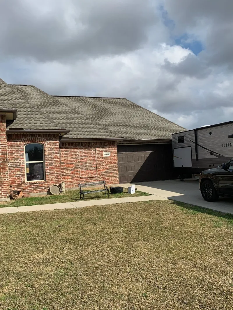 backyard gutters installation denham springs