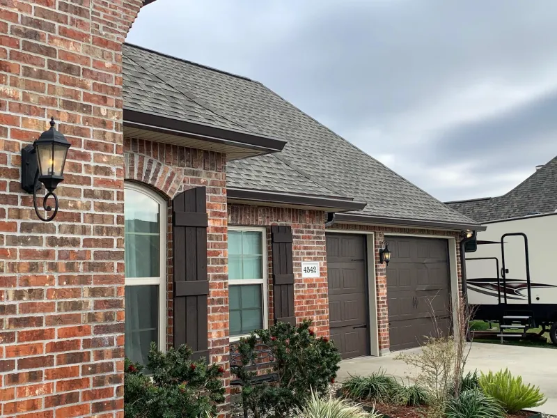 driveway garage gutters