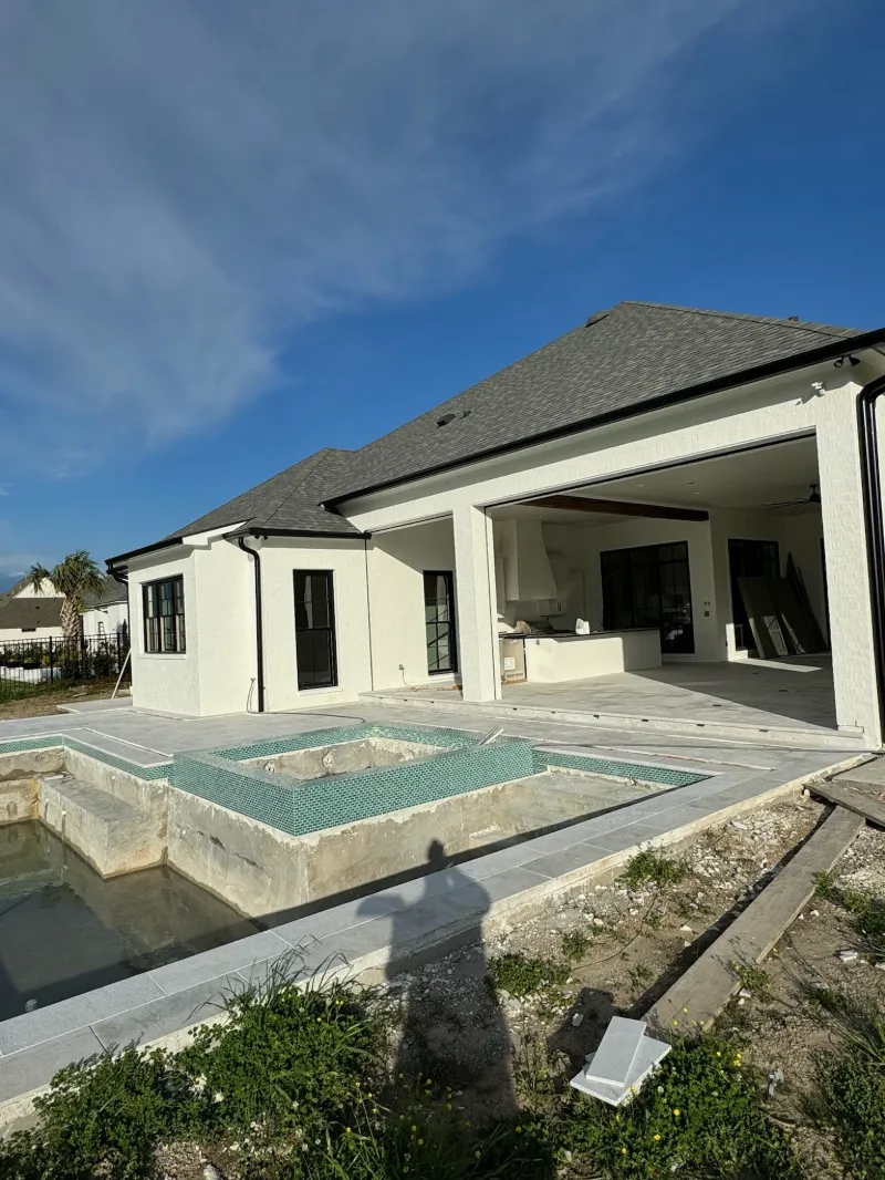 gutter drainage installation baton rouge angle 1