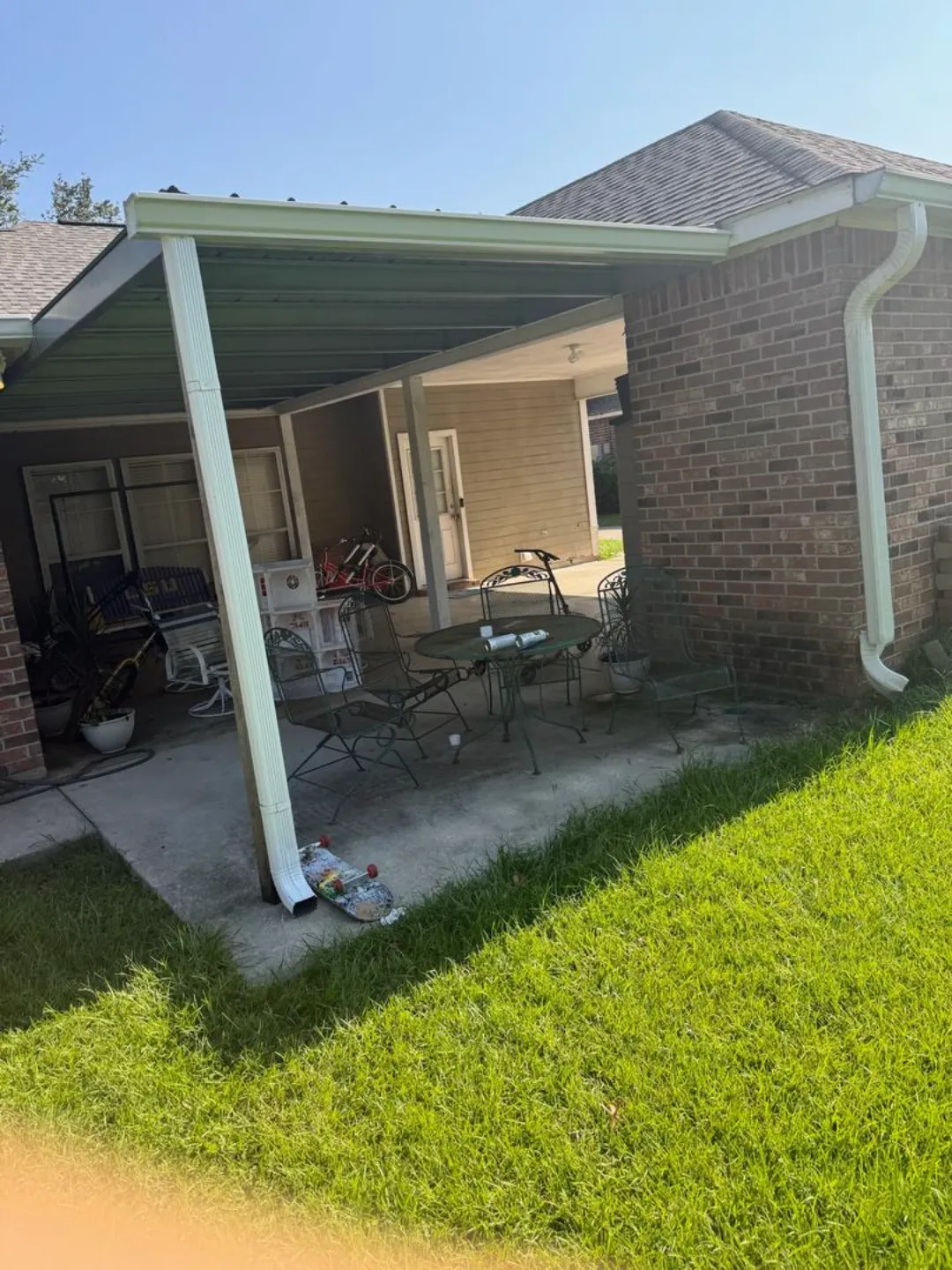house patio installation in denham springs la performance