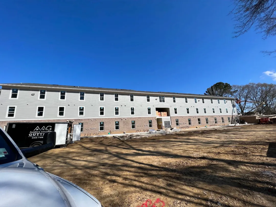 light gutters new building near university hammond la