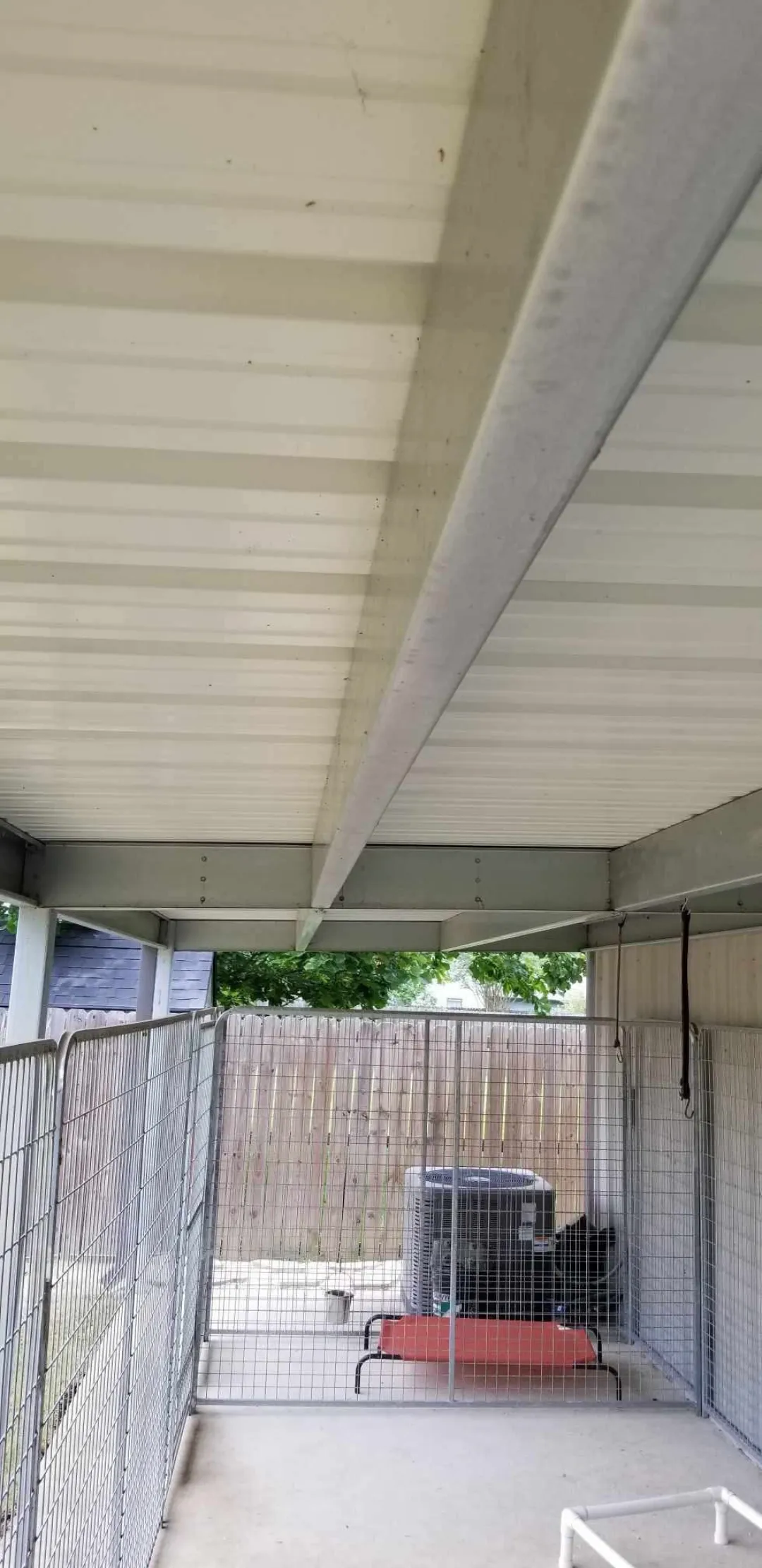 metal structure roof fence denham springs performance