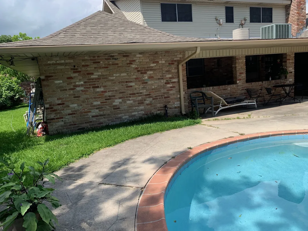 new build gutter denham springs