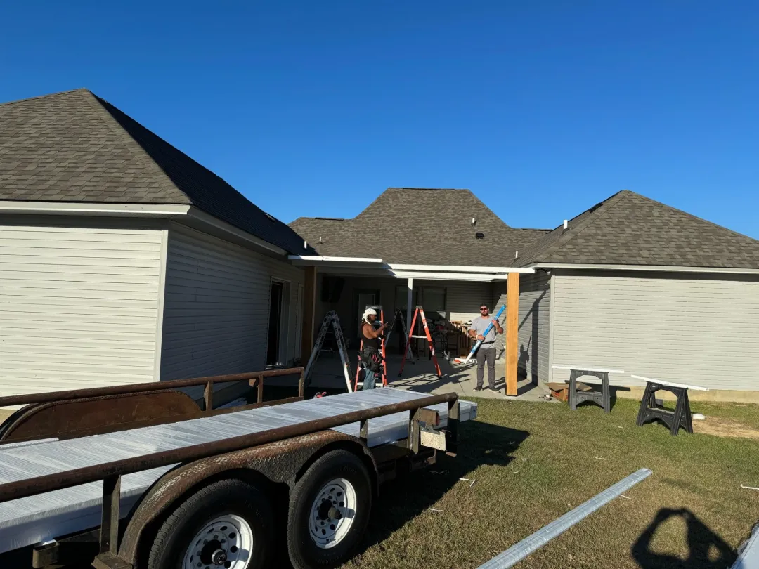 patio cover install house denham springs performance