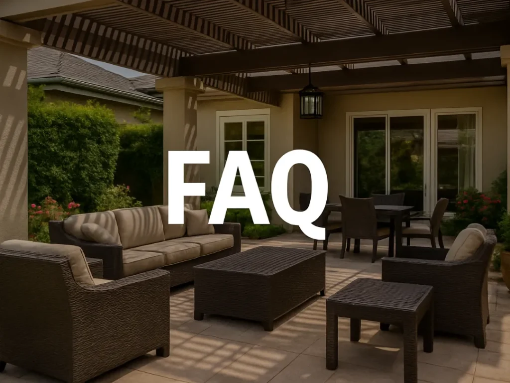 patio faq