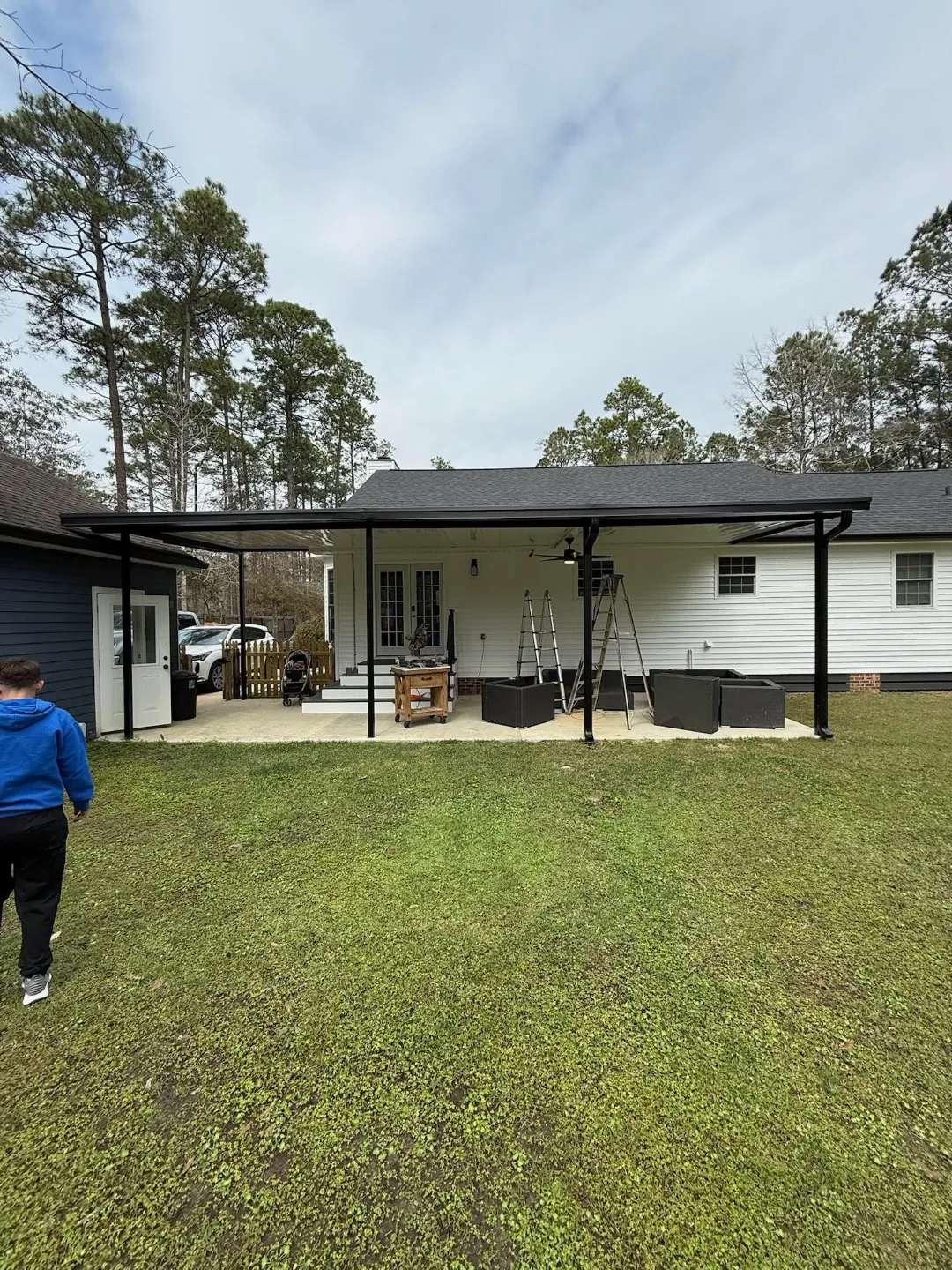 patio frame structure