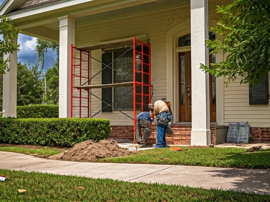 performance patios and gutters louisiana home foundation repair