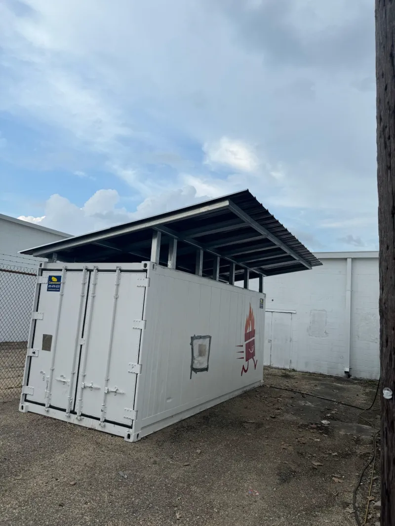 performance patios container roof extension baton rouge