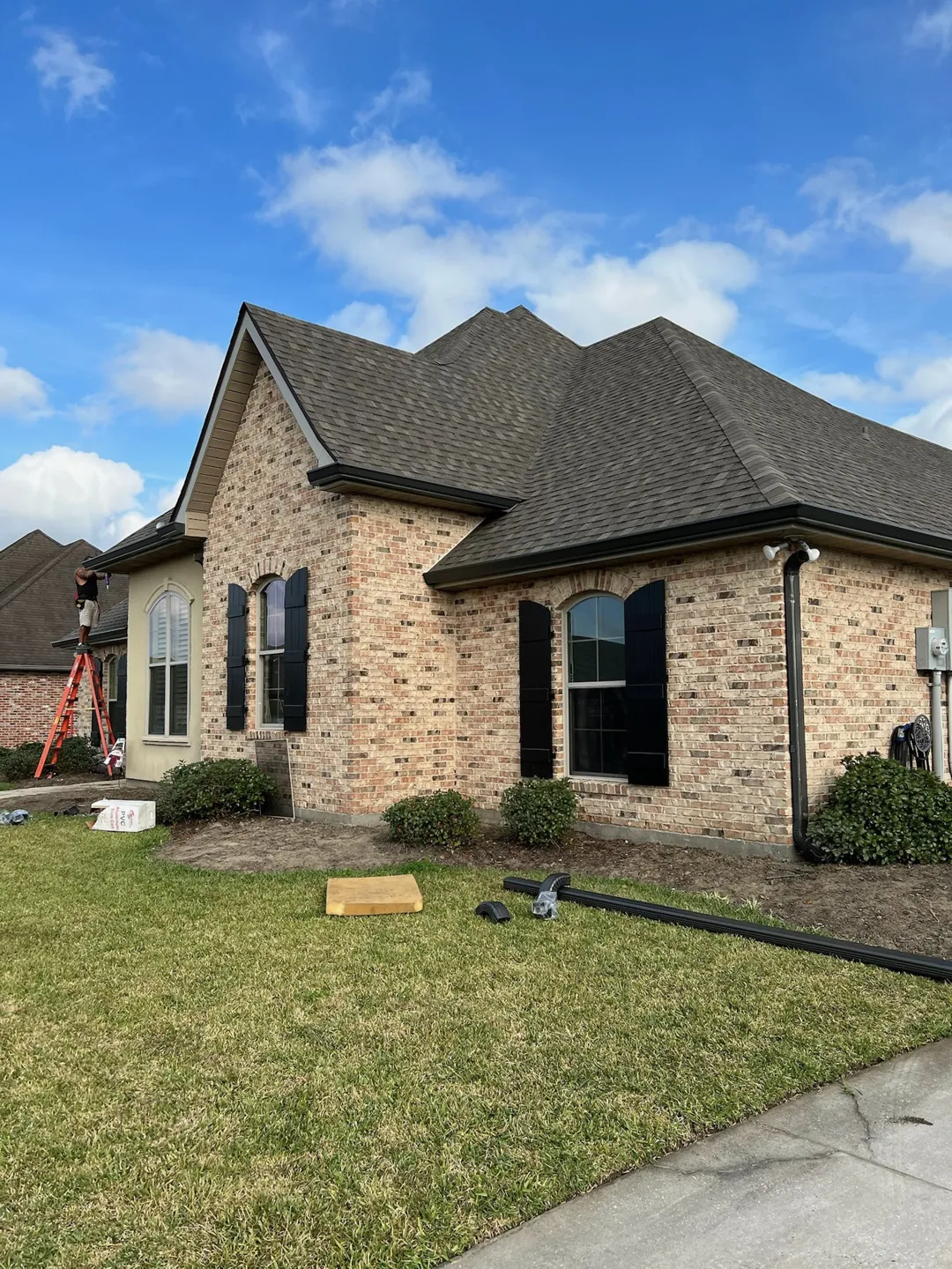 rear gutter system livingston