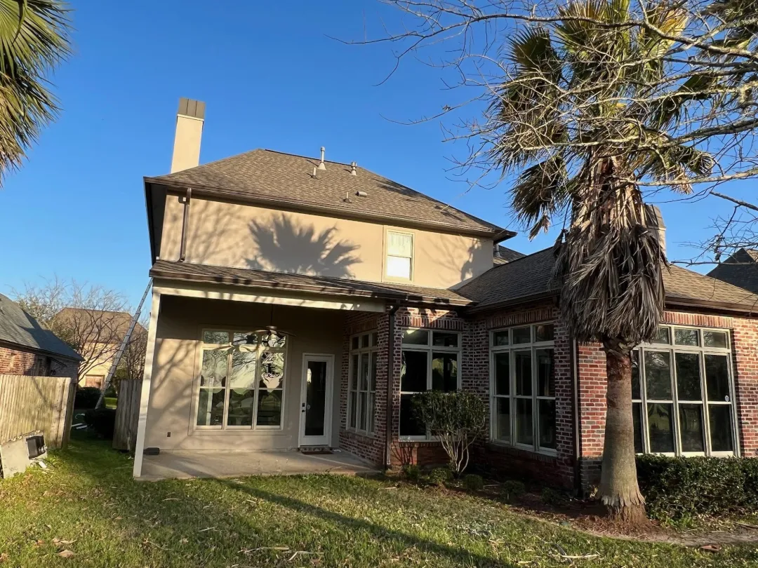 two story house covered patio gonzales la